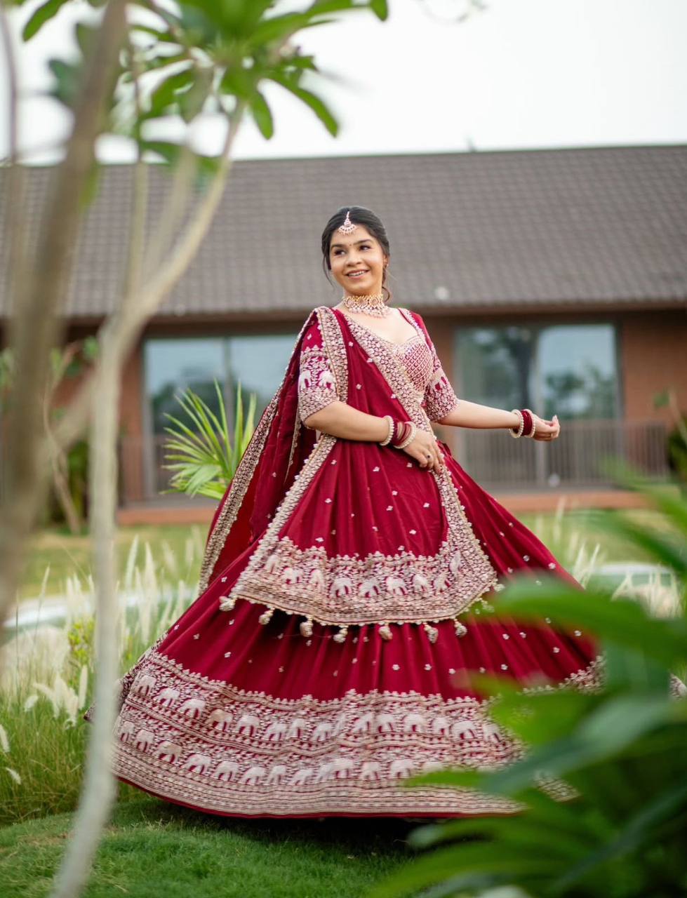 New Festival Lehenga Choli | Krushi Life Style