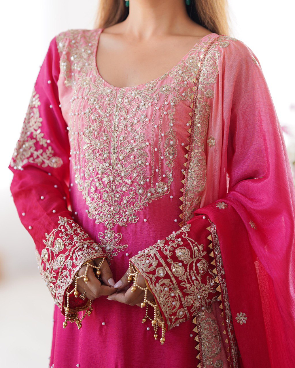 "Elegant Lilac Embroidered Sharara Set – Traditional Festive Wear for Women | krushi life style
