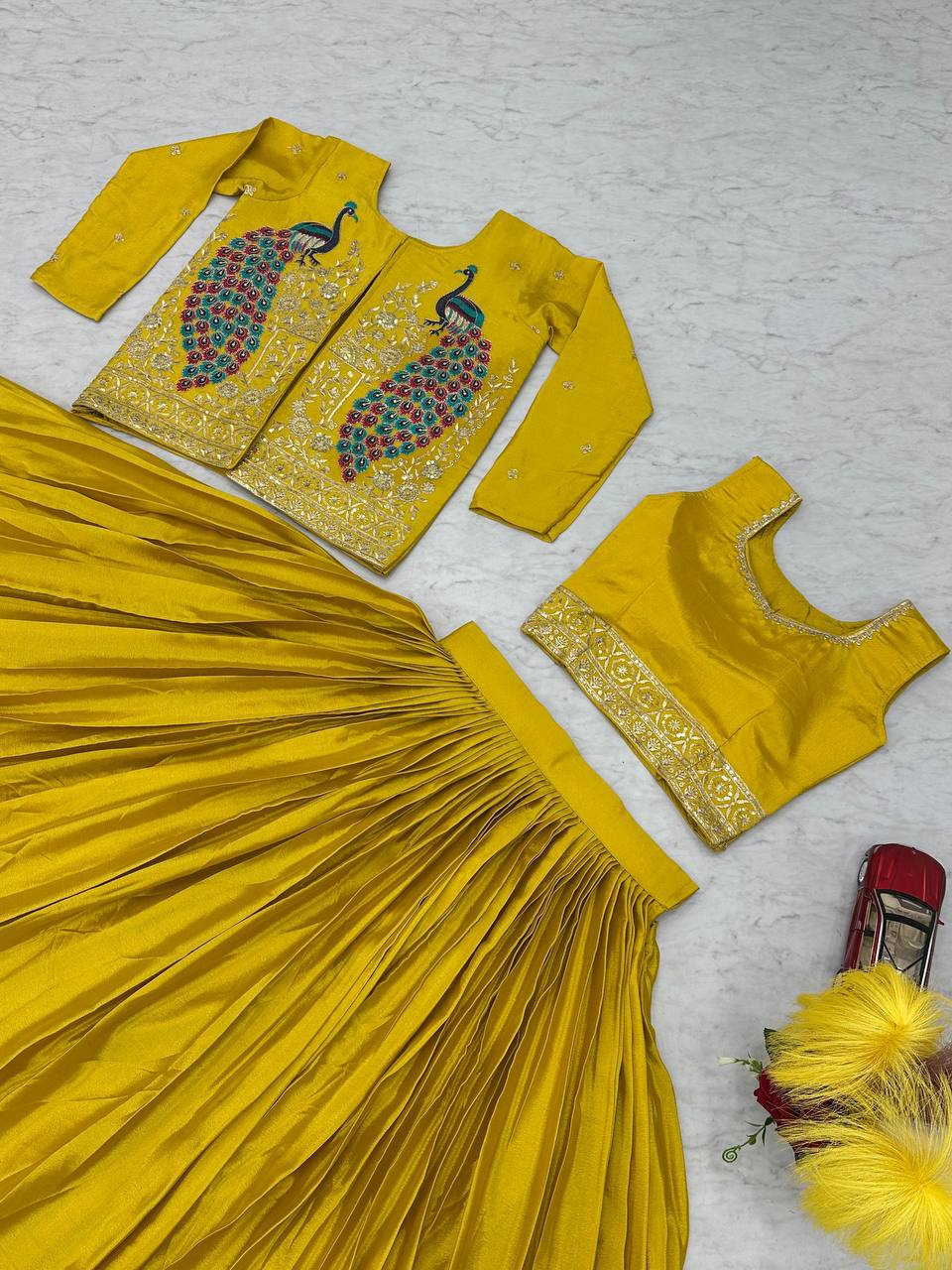 "Festival Special Crop Top with Jacket | Krushi Life Style "