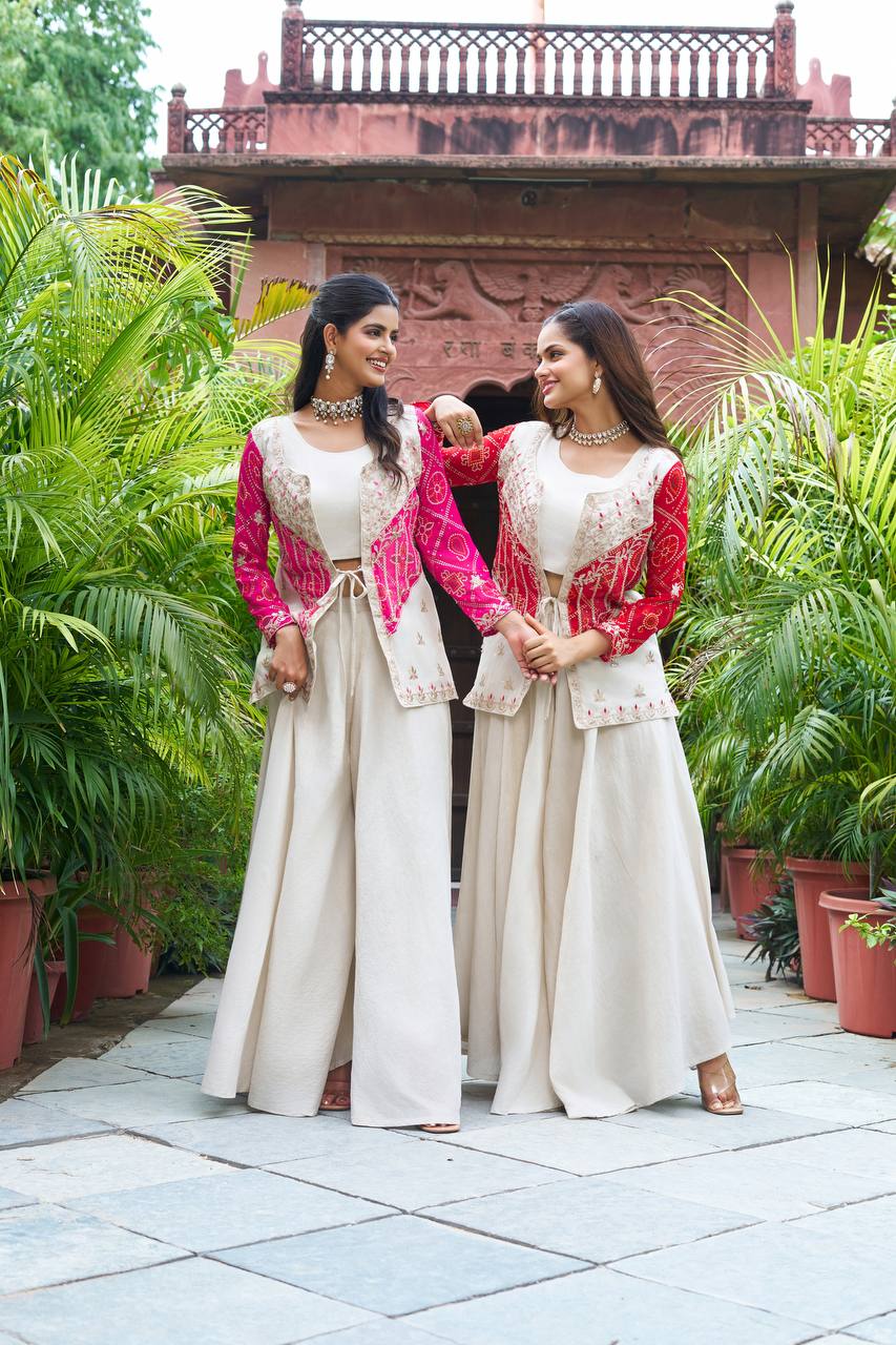 "New Festival badhrej koti & Plazza With choli | Krushi Life Style "