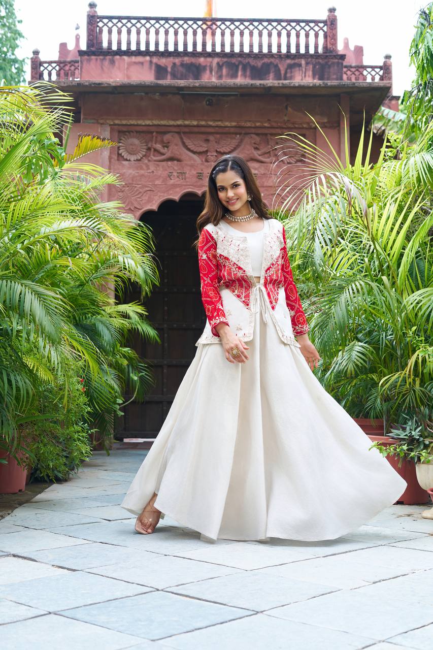 "New Festival badhrej koti & Plazza With choli | Krushi Life Style "