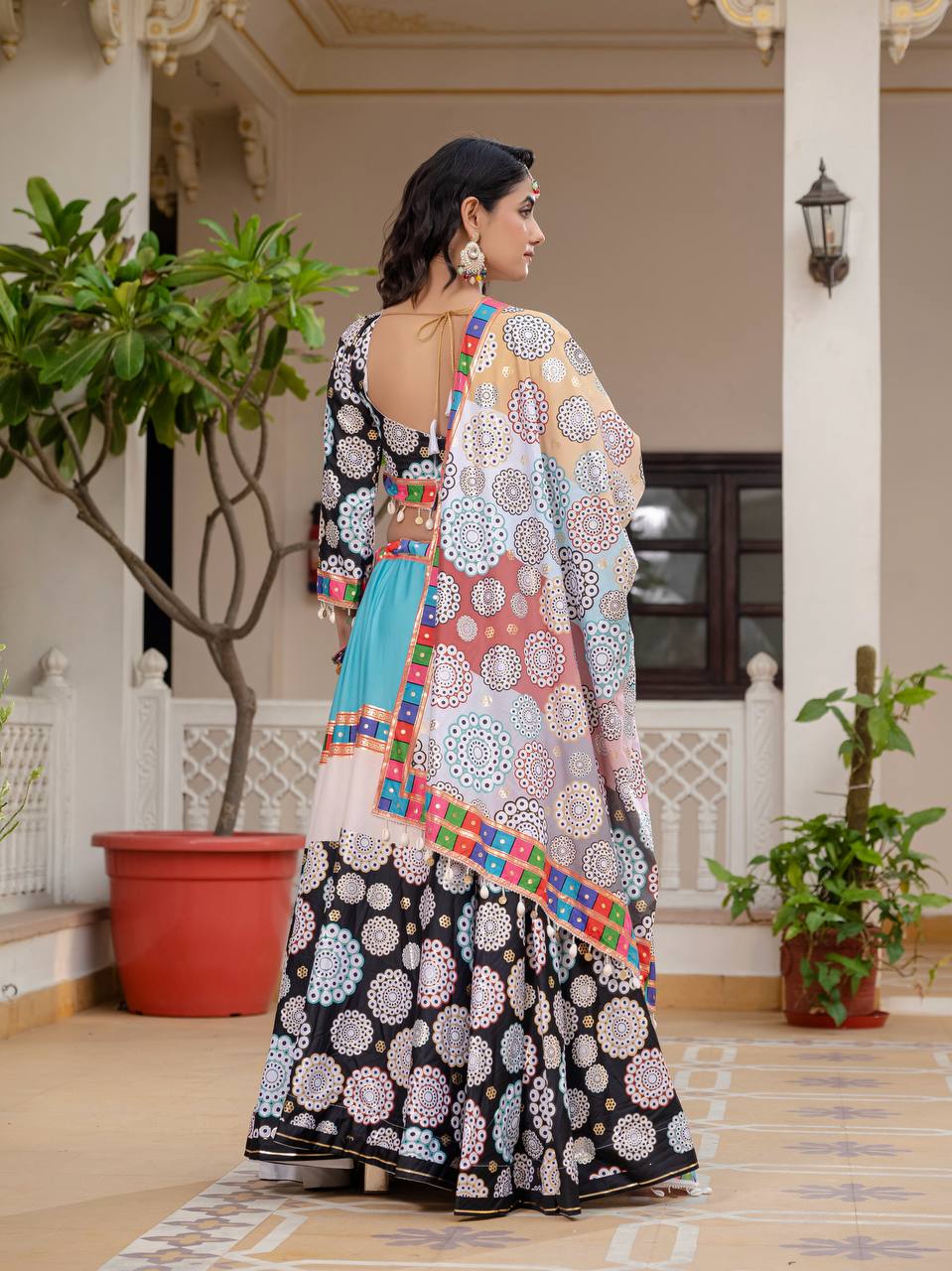 EXCLUSIVE LEHENGA, BLOUSE & DUPATTA SET | KRUSHI LIFE STYLE