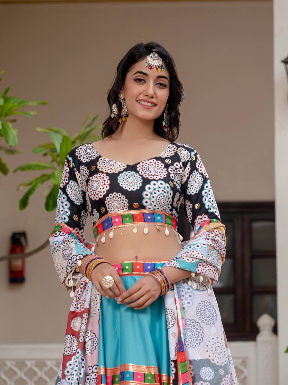 EXCLUSIVE LEHENGA, BLOUSE & DUPATTA SET | KRUSHI LIFE STYLE