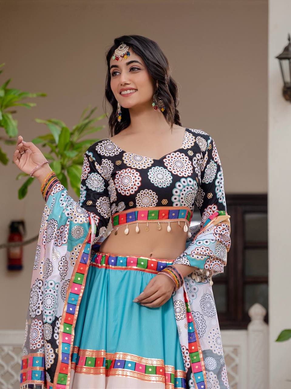 EXCLUSIVE LEHENGA, BLOUSE & DUPATTA SET | KRUSHI LIFE STYLE