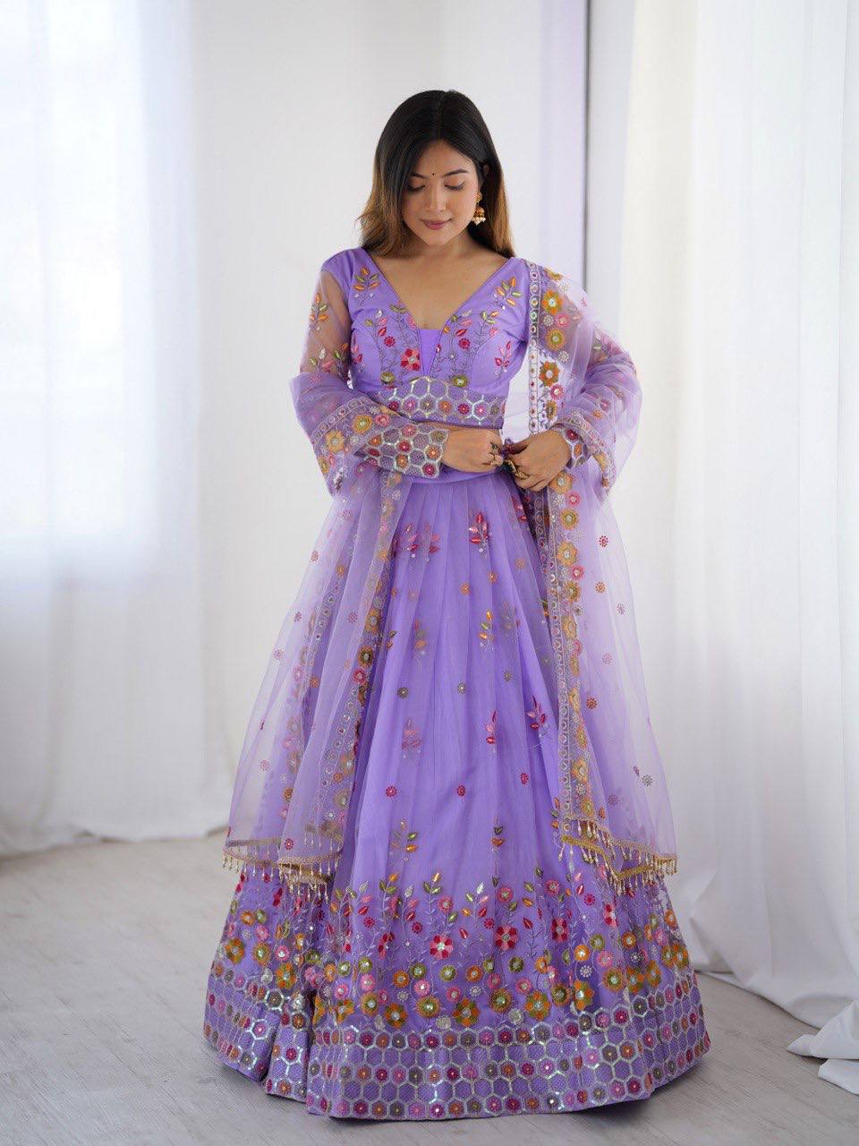 Lehengha Set With Choli