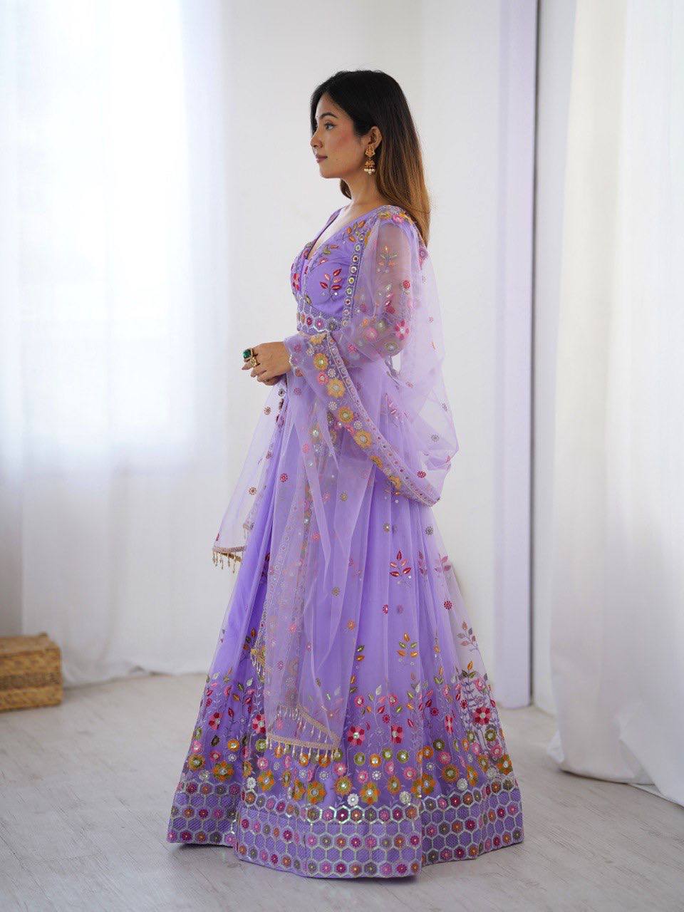 Lehengha Set With Choli