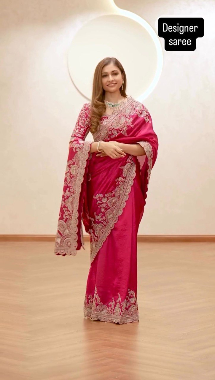 Red Saree Set | Krushi Life Style