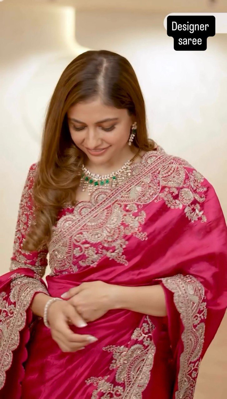 Red Saree Set | Krushi Life Style