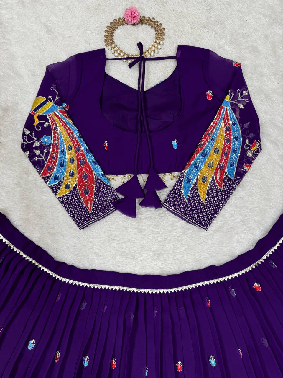 Lehengha Set With Choli