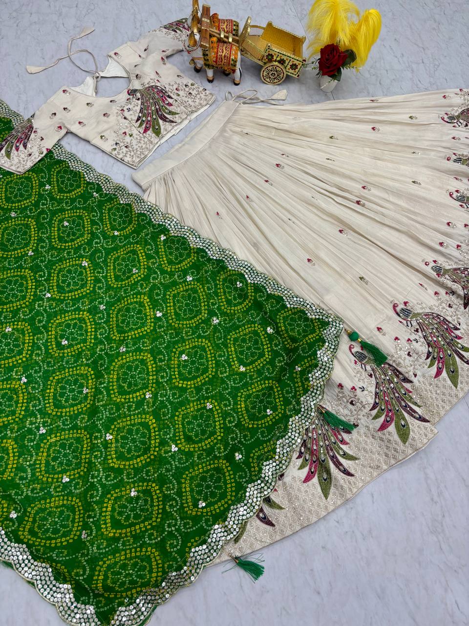 " Festival Lehenga Choli | Krushi Life Style "