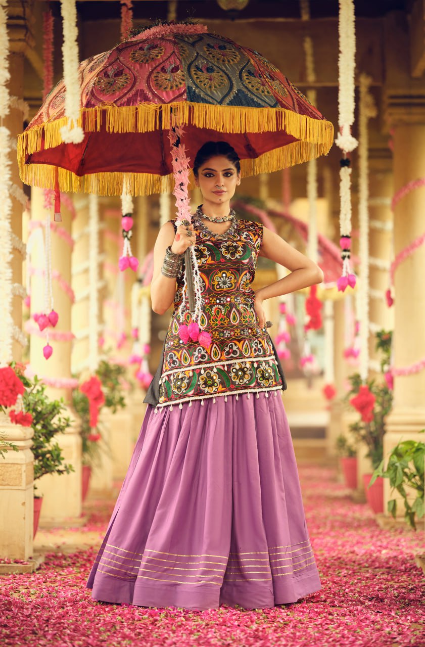 MODELING LEHENGA CHOLI SET | Krushi Life Style "