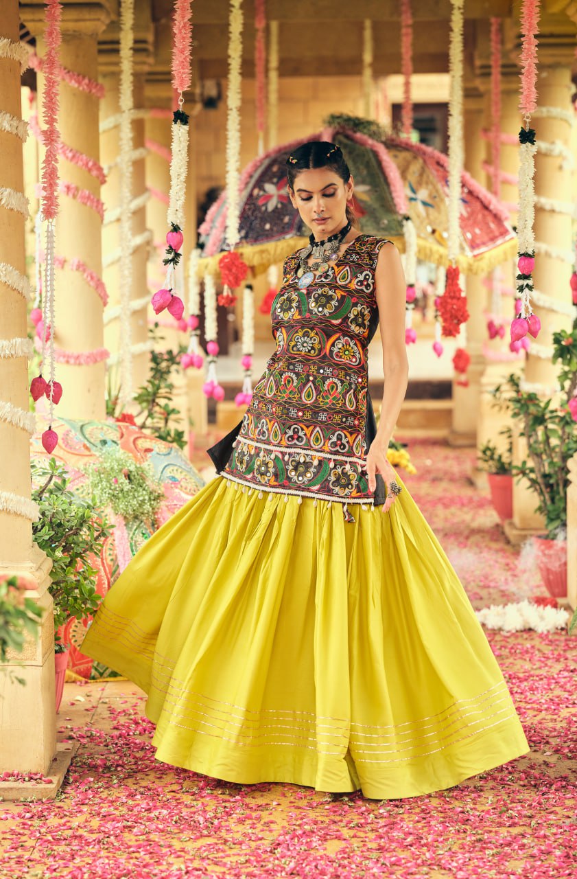 MODELING LEHENGA CHOLI SET | Krushi Life Style "