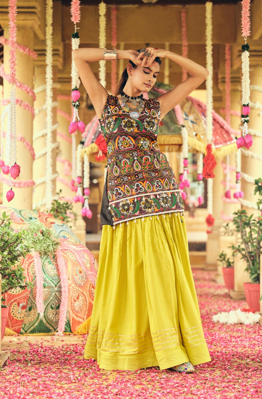 MODELING LEHENGA CHOLI SET | Krushi Life Style "