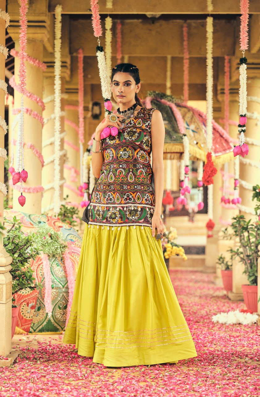 MODELING LEHENGA CHOLI SET | Krushi Life Style "
