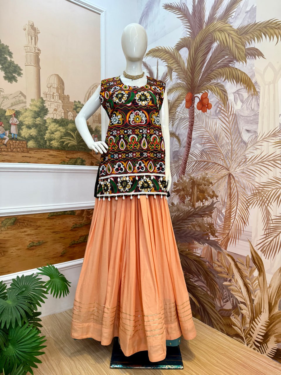MODELING LEHENGA CHOLI SET | Krushi Life Style "