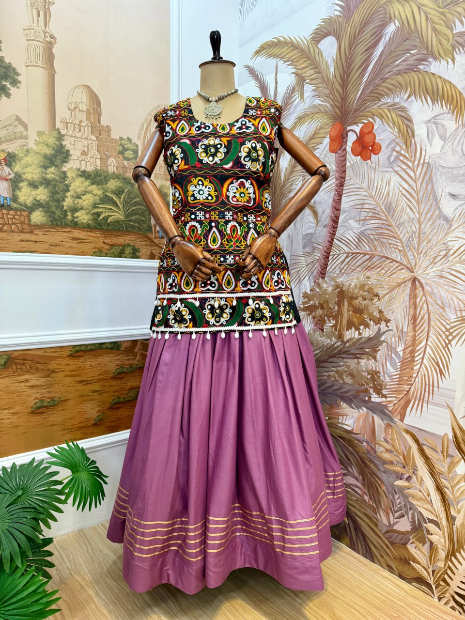 MODELING LEHENGA CHOLI SET | Krushi Life Style "