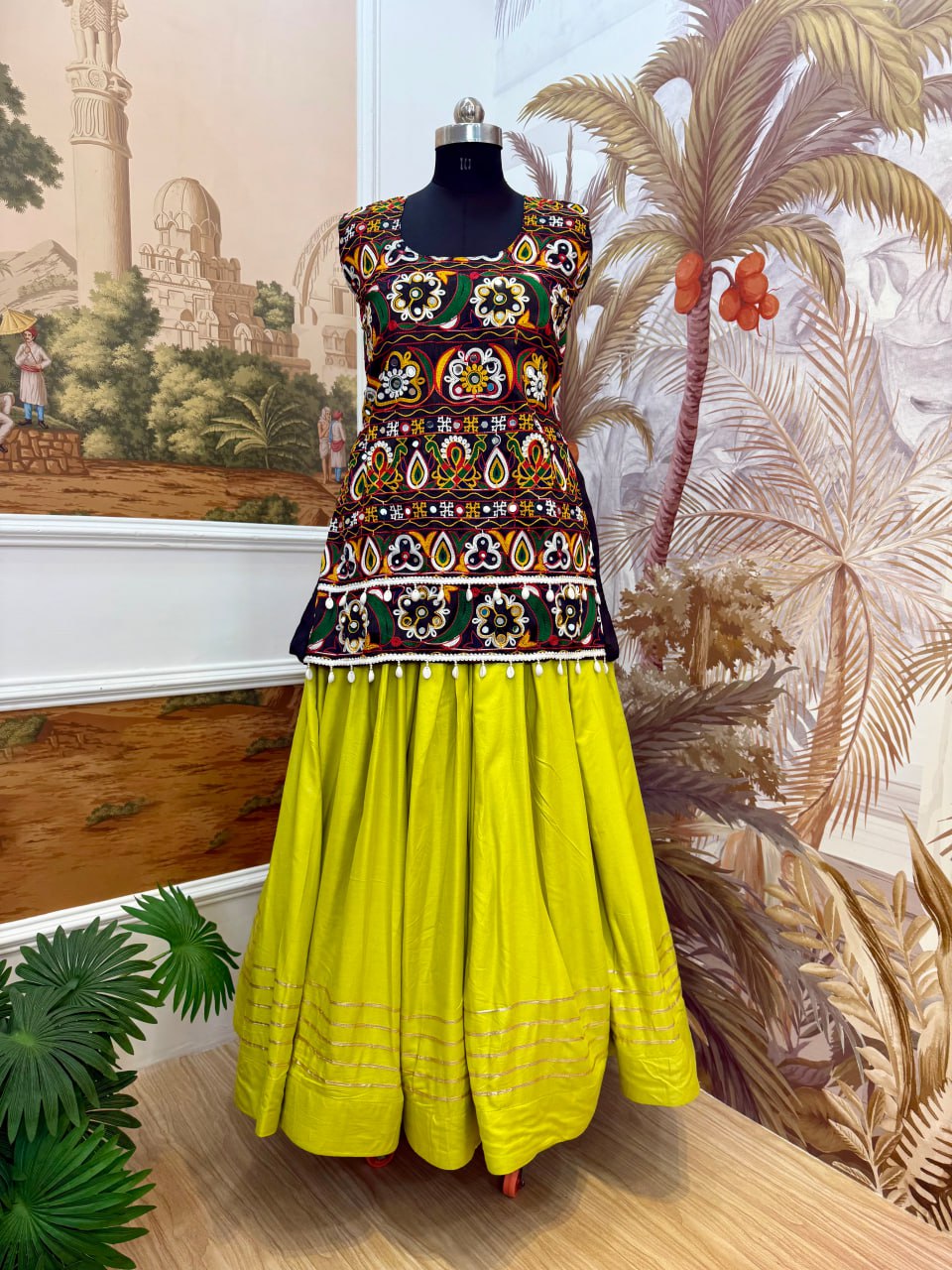 MODELING LEHENGA CHOLI SET | Krushi Life Style "