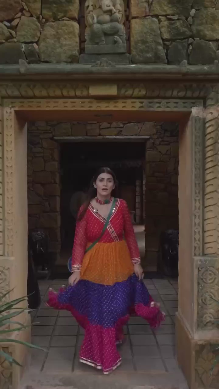 Garba Style Gown | Krushi Life Style