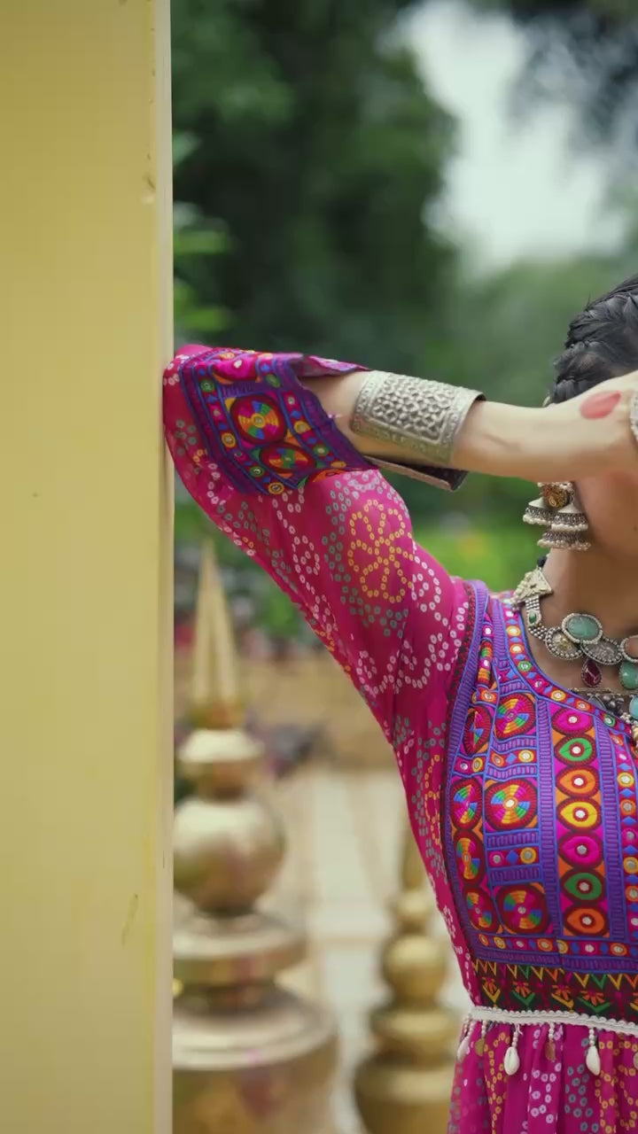 Garba Style Gown | Krushi Life Style