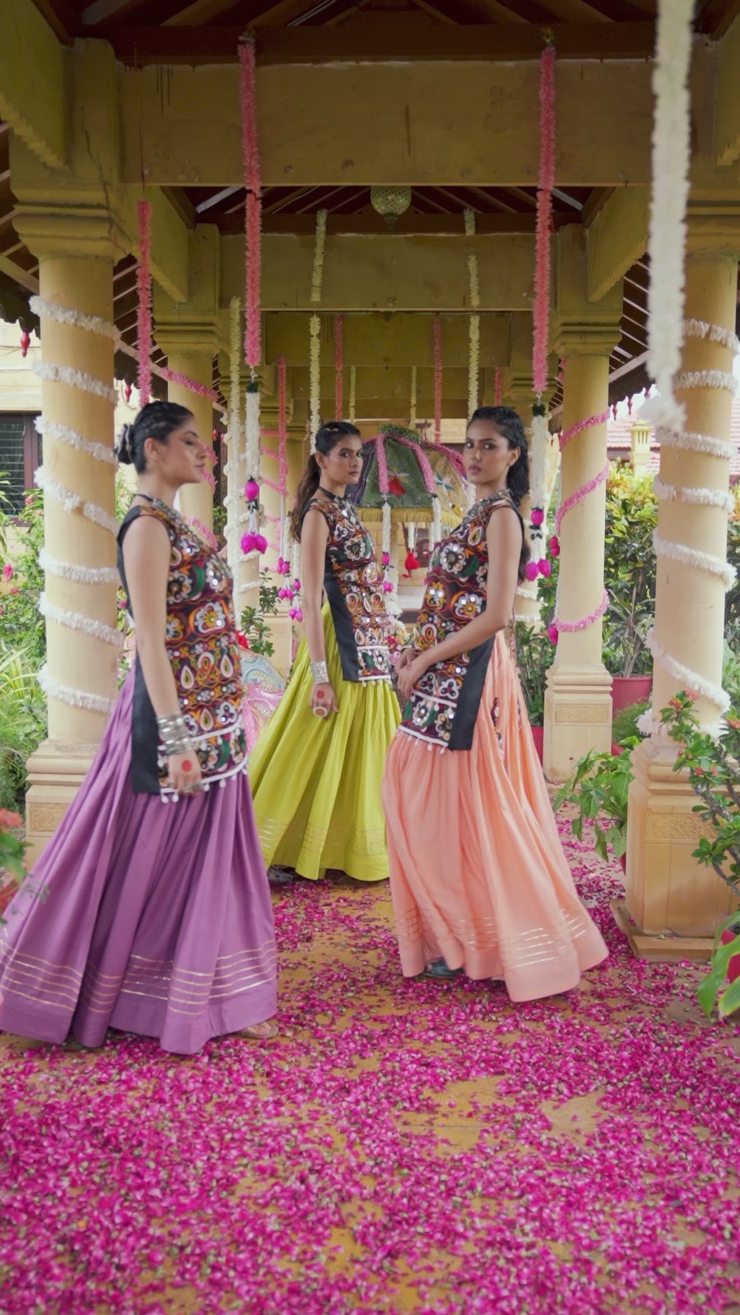 MODELING LEHENGA CHOLI SET | Krushi Life Style "