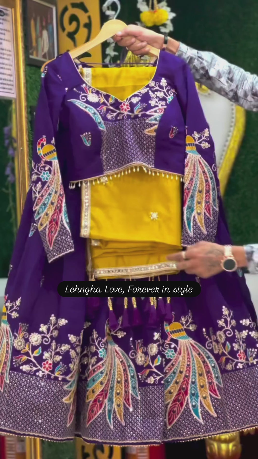 Lehengha Set With Choli