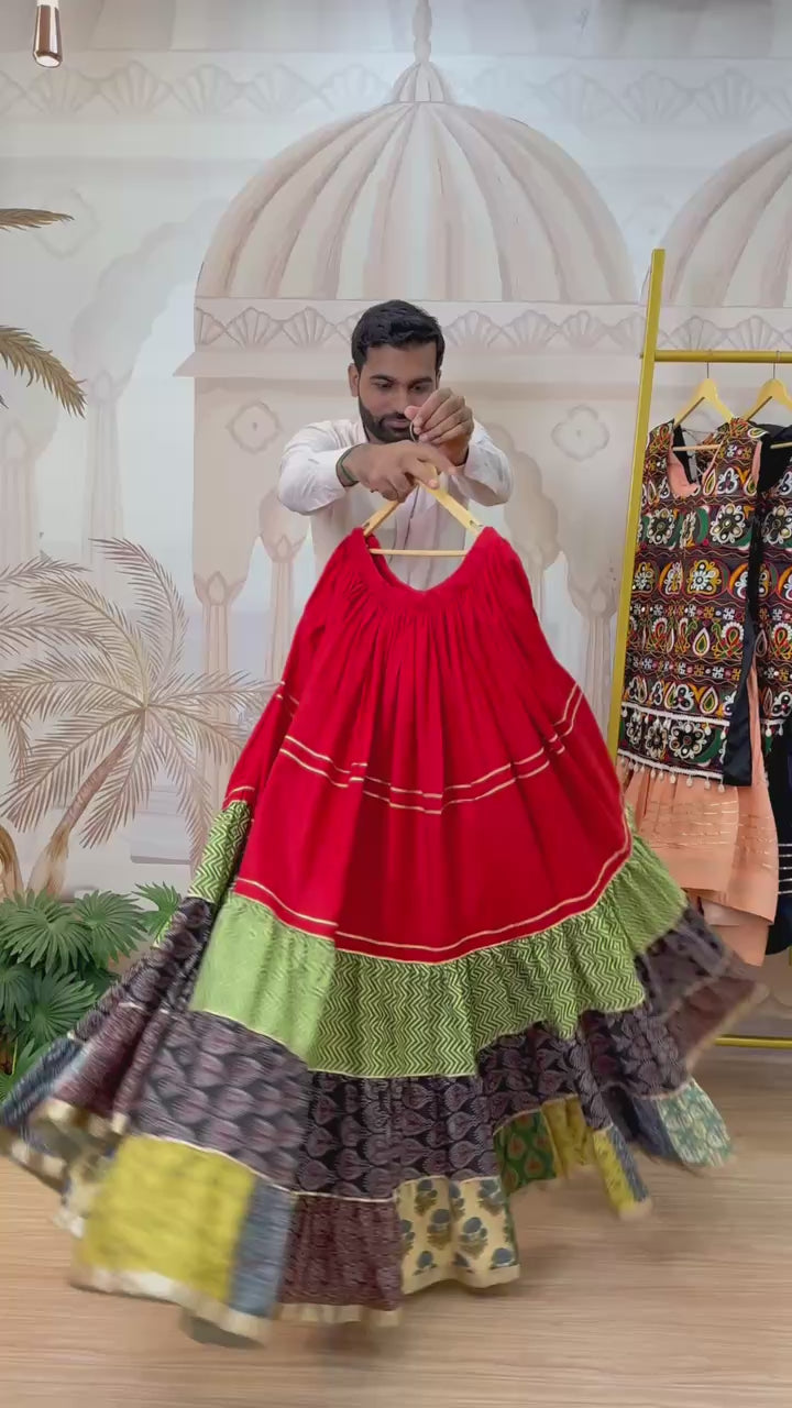 EXCLUSIVE REAL MODELING LEHENGA, BLOUSE & DUPATTA SET