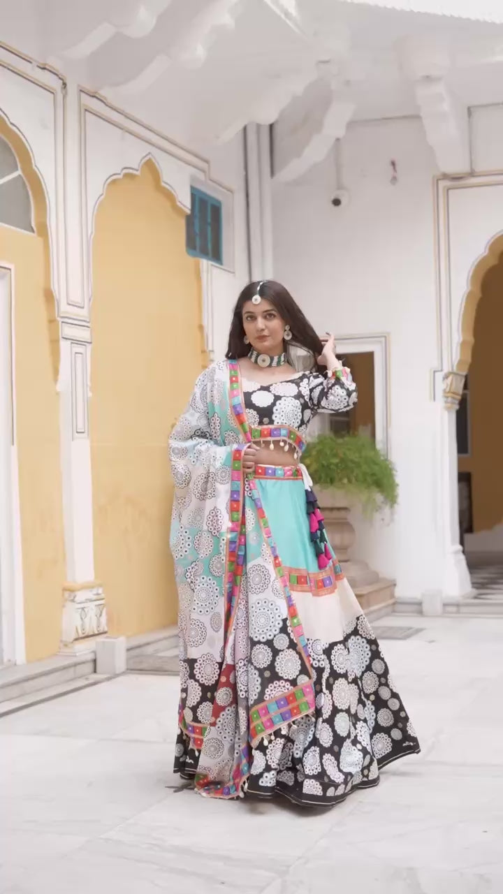 EXCLUSIVE LEHENGA, BLOUSE & DUPATTA SET | KRUSHI LIFE STYLE