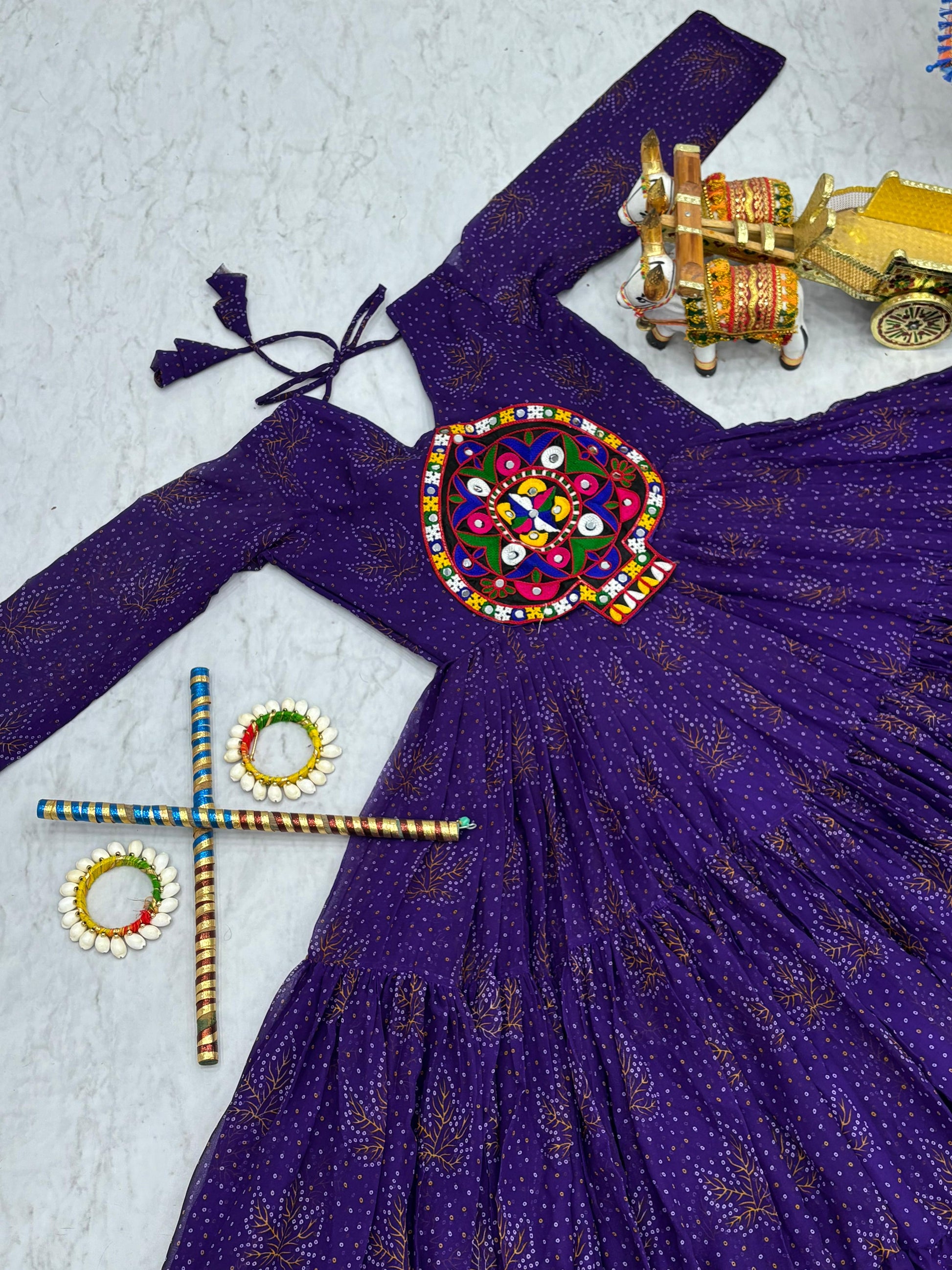 "New garba style gawn | Krushi Life style"