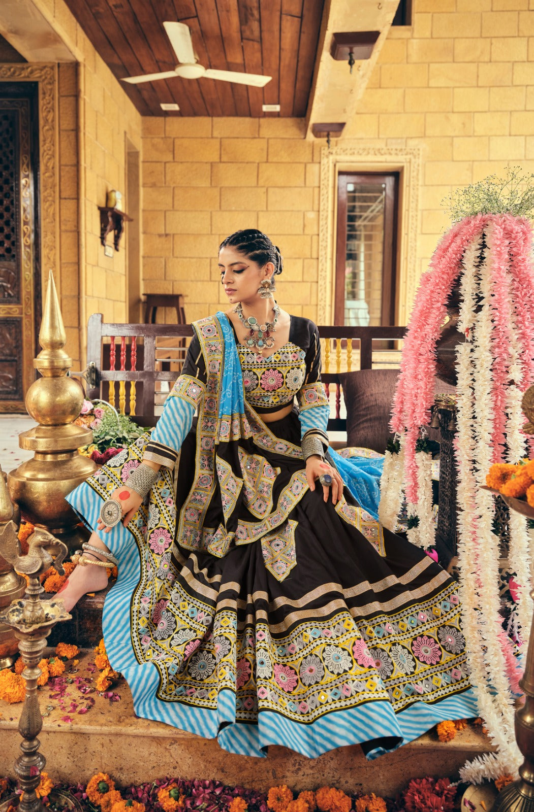 "New garba style Lehanga choli | Krushi Life style"