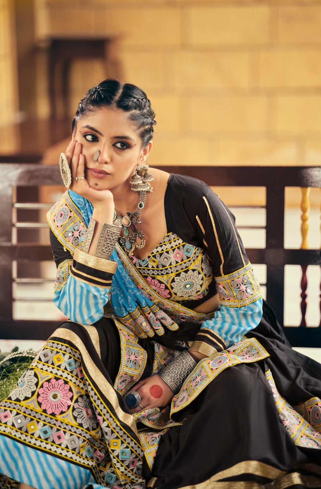 "New garba style Lehanga choli | Krushi Life style"