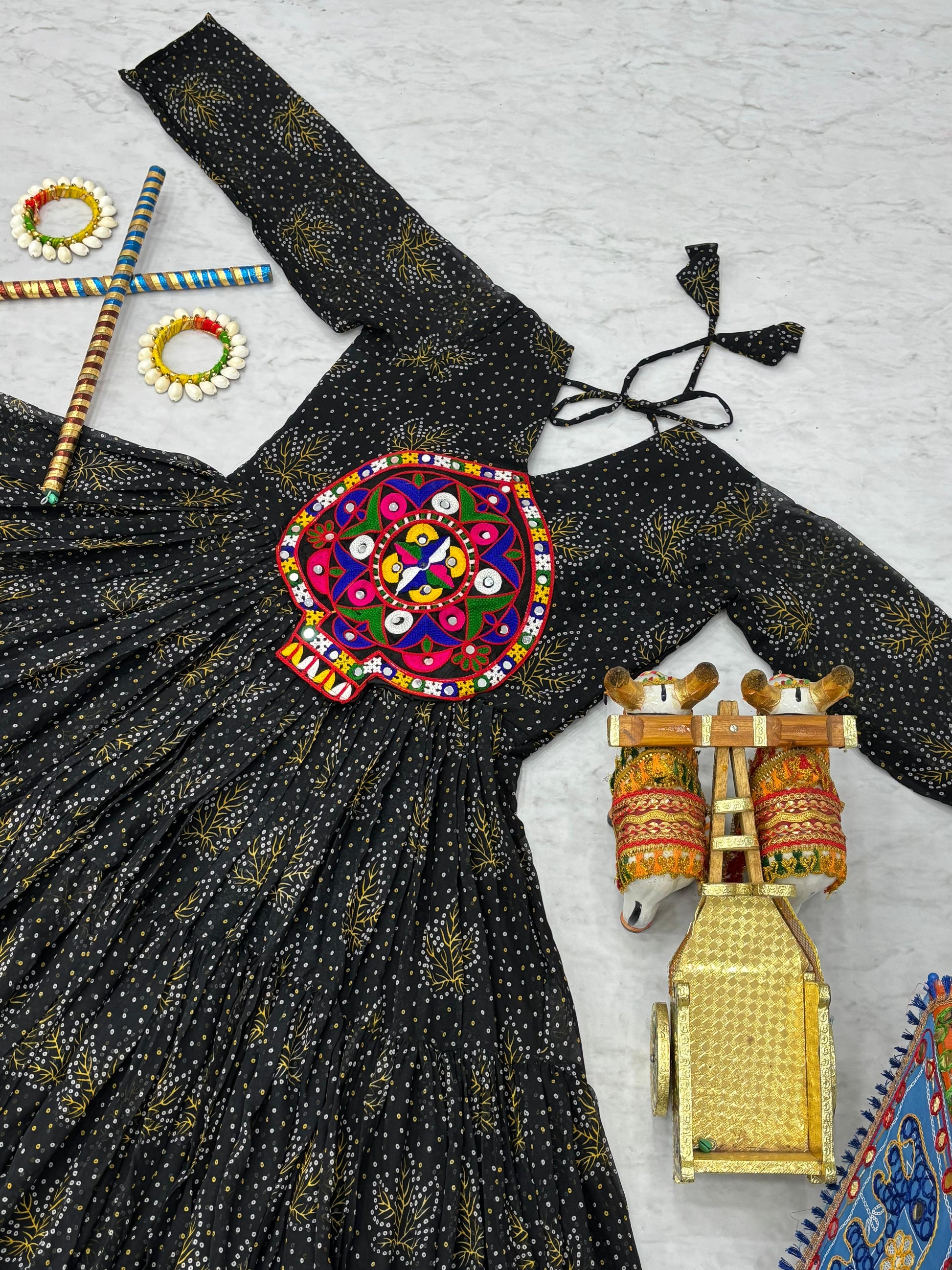 "New garba style gawn | Krushi Life style"