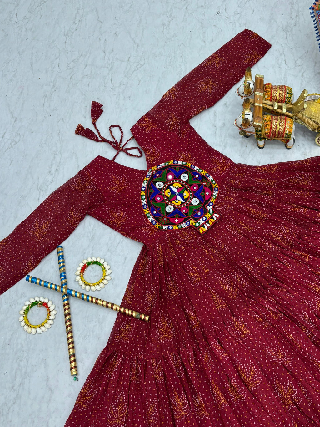 "New garba style gawn | Krushi Life style"