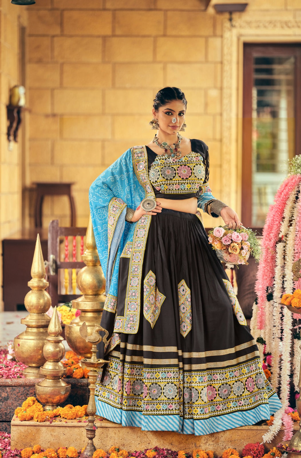 "New garba style Lehanga choli | Krushi Life style"