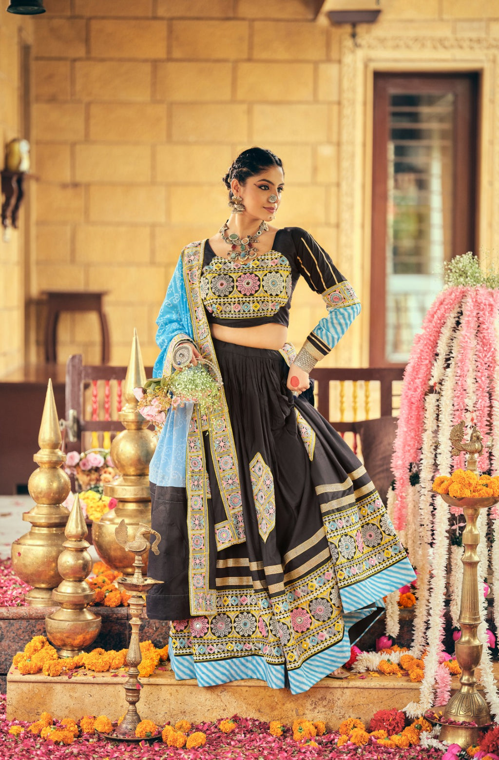 "New garba style Lehanga choli | Krushi Life style"