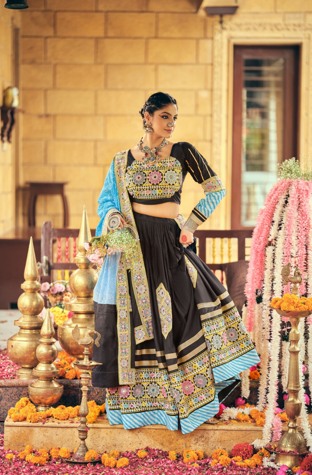 "New garba style Lehanga choli | Krushi Life style"